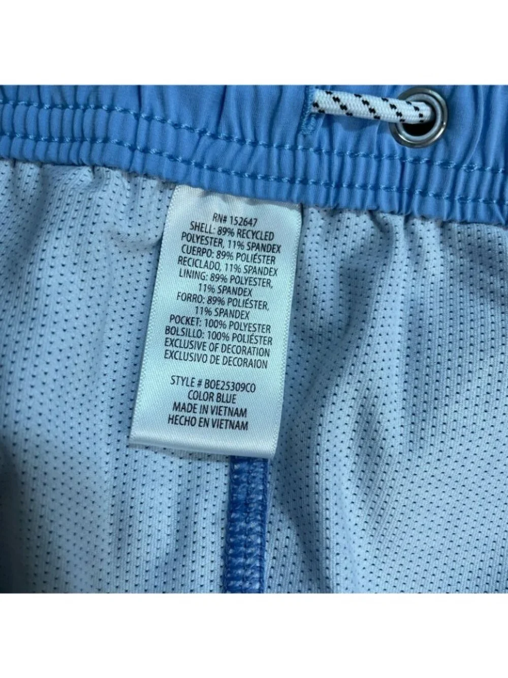 NWT Bonobos Swim Shorts Men's XL Blue UPF 50+ Quick Dry 4-Way Stretch